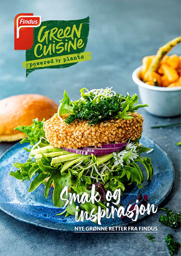 Green Cuisine - smakfulle grønne menyer fra Findus Foodservices